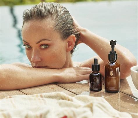 true botanicals olivia wilde|olivia wilde scar on face.